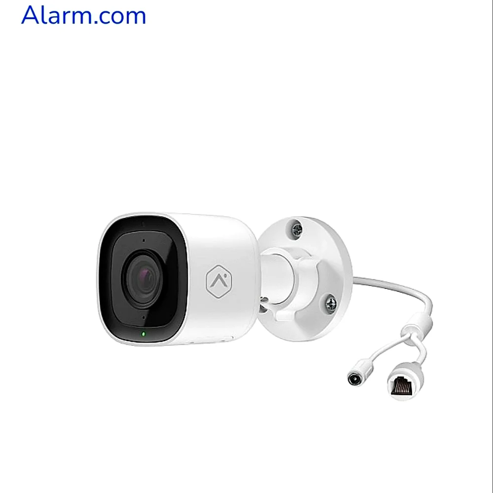 Alarm.com ADC-VC727P Pro Series Indoor/Outdoor 1080p Mini-Bullet Camera, PoE, IP